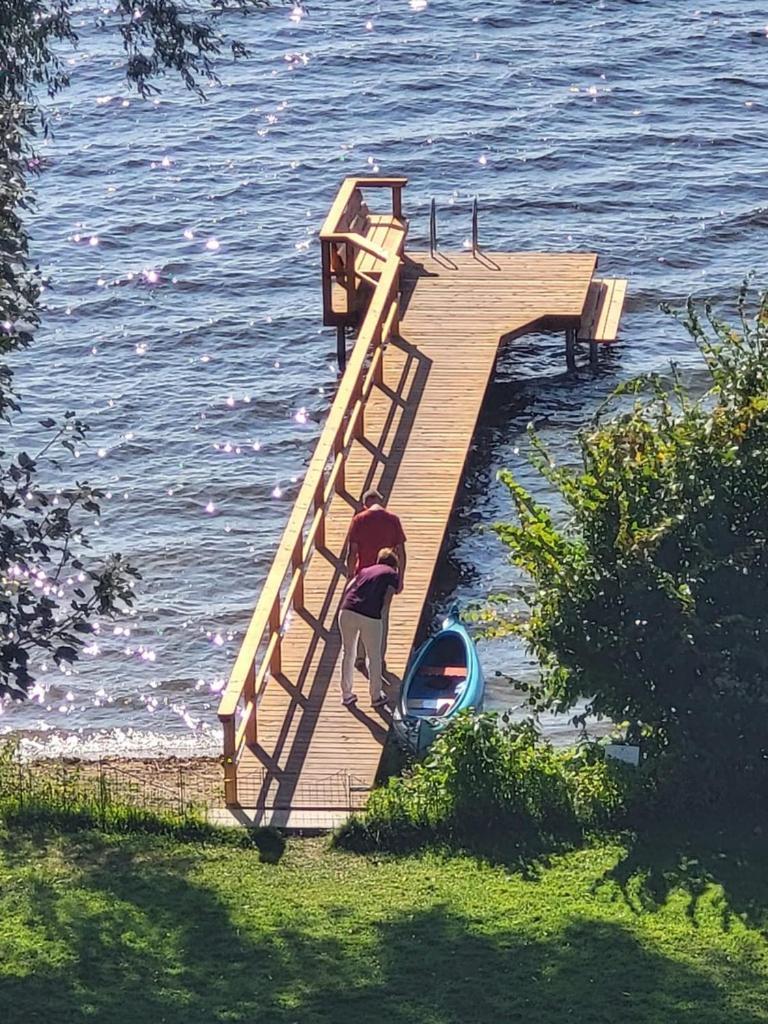 Ferienwohnung Am Grossen Ploener See Ascheberg  Exteriör bild